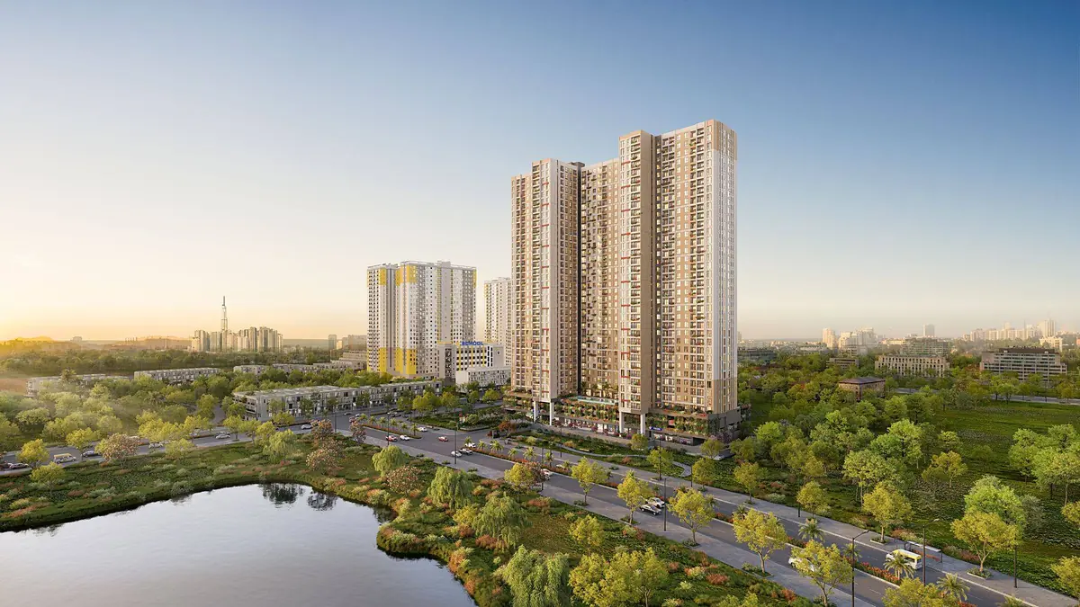 Phối cảnh Bcons Aria