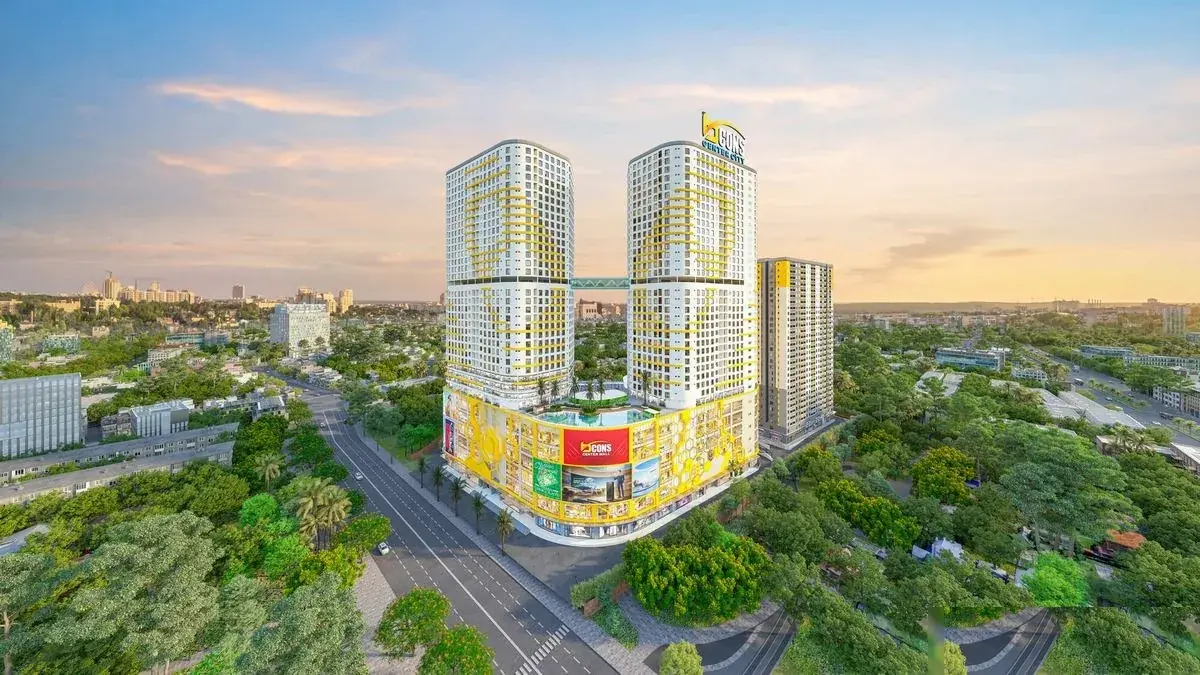 Phối cảnh Bcons Center City