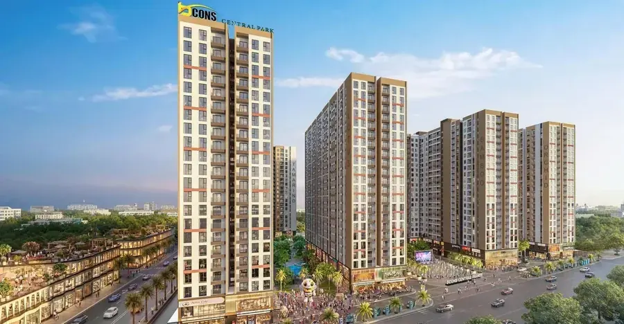 Phối cảnh Bcons Central Park